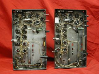 Capehart M - 2AM Western Electric 6V6 Power Amplifiers [Working Pair] 11