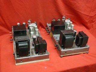 Capehart M - 2AM Western Electric 6V6 Power Amplifiers [Working Pair] 7