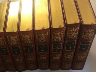 Kings and Queens of England Complete 12 - Volume Set Easton Press Leather Bound 4
