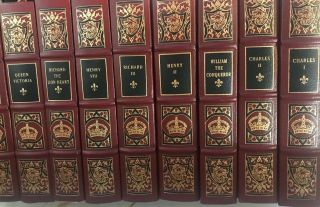 Kings and Queens of England Complete 12 - Volume Set Easton Press Leather Bound 5