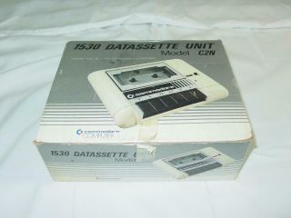 Vintage Commodore C2n Cassette Drive Datasette Unit Model 1530 Nos