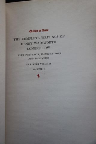1904 Henry Wadsworth Longfellow Dante ' s Inferno Purgatory Limited Edition Fine 8