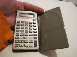 Vintage Texas Instruments Ti Ba - 35 Student Business Analyst Calculator