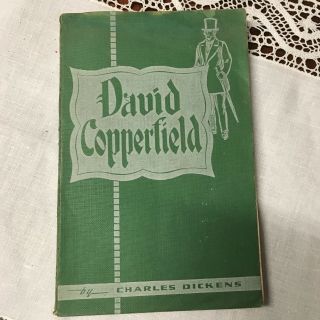 " David Copperfield " Vintage Book By Charles Dickens Jacaranda Press 1958