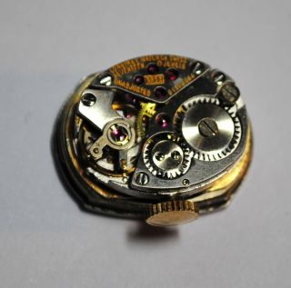 Vintage Longines Ladies Gold Tone Mesh 17 Jewel Swiss Watch w 5602 Movement 8