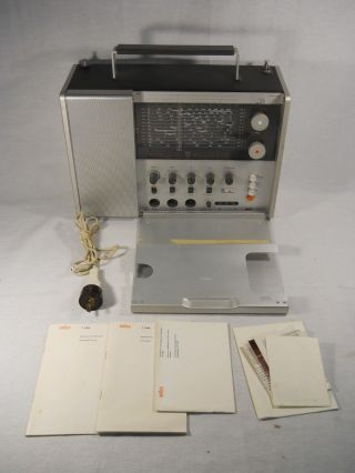 Braun T1000 Shortwave Am Fm Radio Receiver Dieter Rams Classic Parts/repair