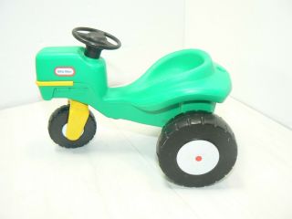 Vtg Tractor Little Tikes Dollhouse Green Toddler Toy Farm Accessory