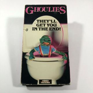Ghoulies (1984) Vhs Vintage Cult Classic Horror