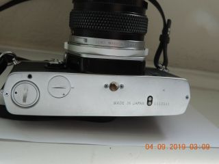 Olympus OM - 1 Camera Body and Lens 3
