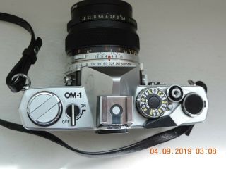 Olympus OM - 1 Camera Body and Lens 5
