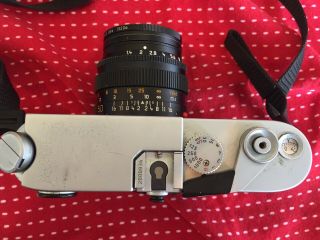 Leica M6 Rangefinder With Lens And Case 4
