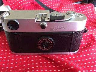 Leica M6 Rangefinder With Lens And Case 5