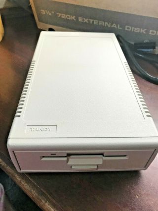 Tandy 3 1/2 720k External 3.  5 Disk Drive 25 - 1061