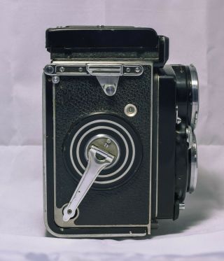 Rollei Rolleiflex 2.  8C Medium Format TLR Film Camera Film Camera w.  Case 2