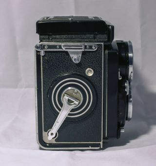 Rollei Rolleiflex 2.  8C Medium Format TLR Film Camera Film Camera w.  Case 3
