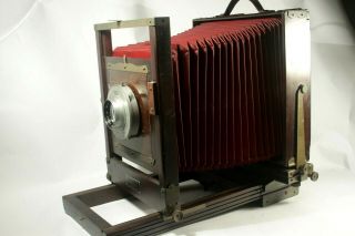 8x10 Eastman View Camera No.  2 - D with two backs and two film holders and lens 4