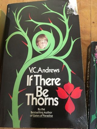 Vintage 1980 - 1987 VC Andrews Paperback Set Of 4,  a Bonus Book 3
