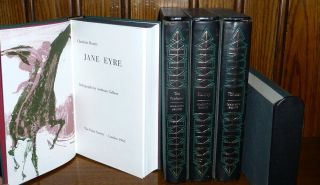 Folio Society First Editions - Four Volumes of Charlotte Bronte Novels 2