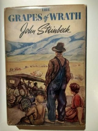 The Grapes Of Wrath By John Steinbeck True 1st Edition,  April 1939 Fine
