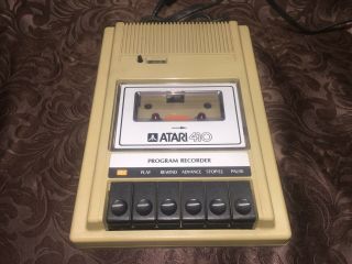 Vintage Atari 410 Program Recorder (for Atari 400/800 Computer),