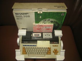 Personal Computer Sharp Mz - 711 Box