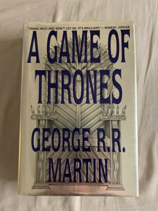 George Martin,  A Game Of Thrones Signed 1st Edition 1st Print.  Bantam
