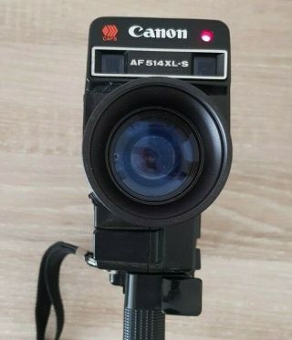CANON AF 514 XL - S 8mm MOVIE CAMERA,  1982,  and 100 4