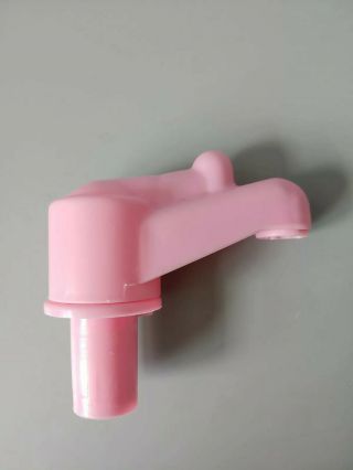 Vintage Little Tikes Country Victorian Kitchen Replacement Part Pink Faucet