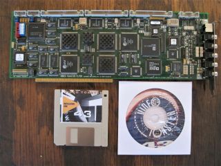 Newtek Video Toaster Flyer Card For Amiga 2000 2500 3000 4000 (t) & 4.  3 Software