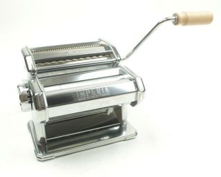 Imperia Pasta Maker Machine Stainless Steel Italy Vintage Capelli D Angelo Diy