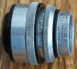 Taylor Hobson Cooke Kinic 1 Inch 1.  5 C - Mount Cine Lens | 25mm Tth F1.  5