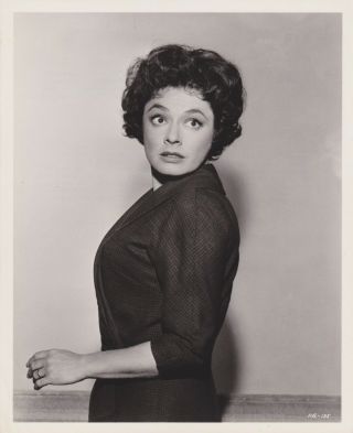 1957 Vintage Press Photograph - Ruth Roman - " The Eleventh Hour " - Mgm Photo