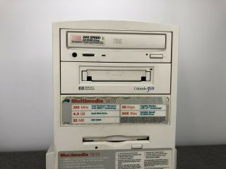 Packard Bell Multimedia S610 Computer Pentium 233MHz Windows 98 32MB RAM 4GB HDD 2