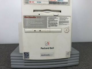 Packard Bell Multimedia S610 Computer Pentium 233MHz Windows 98 32MB RAM 4GB HDD 3