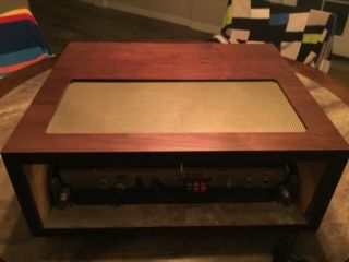 McIntosh MR78 Stereo FM Tuner with walnut Cabinet item great 7