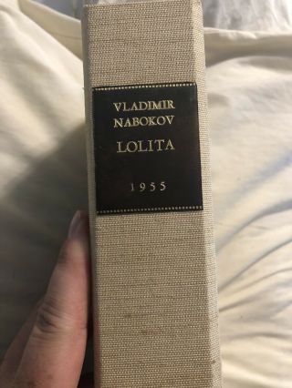 Lolita First Edition 2 Volume Books With Hard Cover Case That Looks Like A Book 2