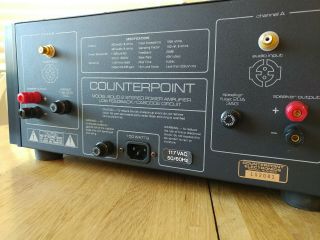 COUNTERPOINT SOLID 2 Audio Power Amplifier Class A Solid State 400 wpc 5