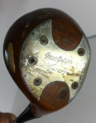 Vintage Macgregor 1 Golf Club Tourney M85w Wood Steel