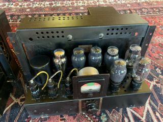 RCA MI - 9354 6L6 Tube Power Amps,  Pair (western electric era) 55 pounds each 3