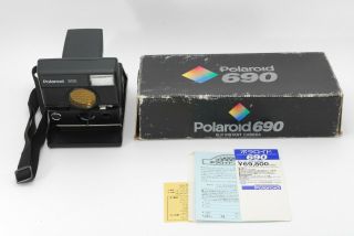 POLAROID 690 SLR Instant Film Camera Sonar Auto Focus From JAPAN 2