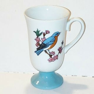 Vintage Irish Coffee Mug Eastern Blue Bird Fred Roberts