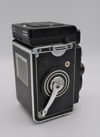 Rolleiflex 3.  5f TLR Camera Model 3 Early 60s W/ Zeiss f3.  5 Planar 75mm 5
