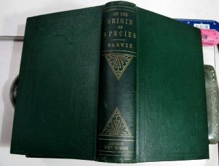 CHARLES DARWIN ORIGIN OF SPECIES/1861/3rd Ed.  with ADDITIONS & CORRECTIONS $10K, 2
