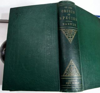 CHARLES DARWIN ORIGIN OF SPECIES/1861/3rd Ed.  with ADDITIONS & CORRECTIONS $10K, 4