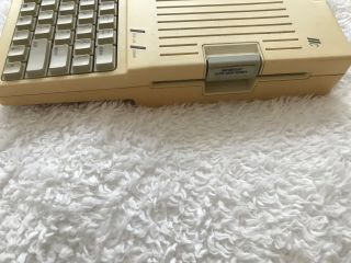 RARE 1980s Apple IIC Computer A2S4000 w/ Power Block - turns on 2