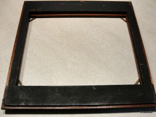 11 x 14 large format wood and brass camera back 8