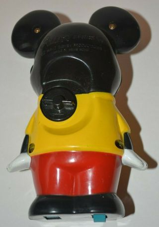 Vintage Mickey Mouse Wind Up Toy - Illco - 2