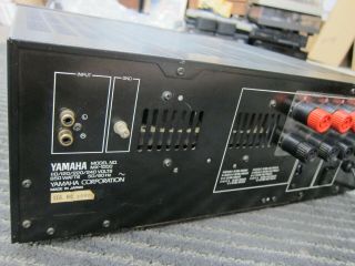Yamaha MX - 1000 Stereo Power Amplifier,  Top of the Line,  Ex Sound,  Powerful,  120/220V 5