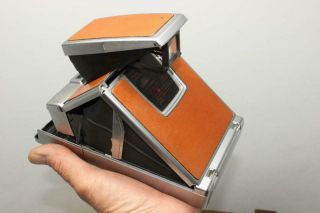 Polaroid SX - 70 ALPHA 1 Land Camera w/Leather Case & Accessory Kit SX70 SX 70 5