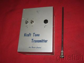 Vintage Ace R/c 27mc Kraft Tone Transmitter For Radio Control Model Airplane